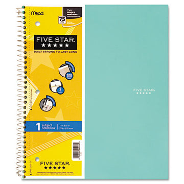 Five Star® Trend Wirebound Notebook, 5 Subject, 4 Pockets, Medium-college Rule, Randomly Assorted Covers, 11 X 8.5, 200 Sheets freeshipping - TVN Wholesale